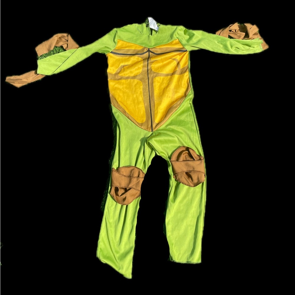 Two teenage mutant ninja turtle costumes